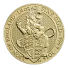 Pre-Owned 2016 UK Queen's Beasts The Lion 1/4oz Gold Coin