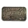 1984 Happy Birthday (KITTY) 1 oz Silver Bar VINTAGE (ENGRAVED)