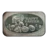 1974 Happy Easter Bunny 1 oz Silver Bar VINTAGE