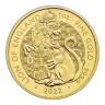 2022 1 oz Tudor Beasts Lion of England Gold Coin