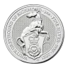 2021 2 Oz Silver Great Britain Queen's Beasts (Greyhound) - BU