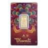 2025 5 Gram PAMP Swiss Diwali Lakshmi and Rangoli Art Gold Bullion Bar (Pre-Owned in Good Condition)