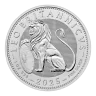 Pre-Owned 2025 UK The British Lion 1oz Silver Coin - VAT Free