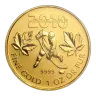 Vancouver Olympic Hockey Gold Maple Leaf, 1 oz .9999 - 2010