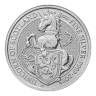 Pre-Owned 2018 UK Queen's Beasts The Unicorn 2oz Silver Coin - VAT Free