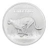 Pre-Owned 2021 Australian Zoo Cheetah 1oz Silver Coin - VAT Free