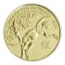 2016 1/4 oz Great Britain Lunar Gold Coin - Monkey