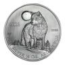2006 1/2 oz Canada Silver Timber Wolf Coin (Various Condition)
