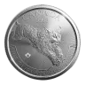 2017 1 oz Canada Silver Predator Series - Lynx