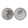 1/4 oz Generic Silver Bullion Rounds - Various Designs