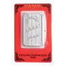 Pre-Owned 1 oz PAMP Suisse Lunar Silver Bar