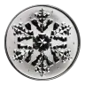 1oz Scottsdale Mint Christmas Snowflake Silver Round