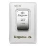 1 oz Degussa Platinum Bullion Bar (Pre-Owned in Good Condition)