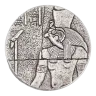 Pre-Owned 2016 Republic of Chad Egyptian Relic Horus 2oz Silver Coin - VAT Free