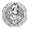 Pre-Owned 2019 UK Queen's Beasts The Unicorn 10oz Silver Coin - VAT Free