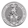 2019 2 Oz Silver Great Britain Queen's Beasts (Yale) - BU
