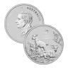 2027 1 2 oz Australian Silver Lunar Goat Coin - Lunar Series III