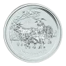 2015 1 Kilo Australia Silver Lunar Goat (Series II) - BU