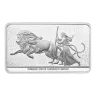 2025 100 oz Una and the Lion Silver Bar
