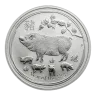 1/2oz Australian Silver Lunar Year of the Pig - 2019