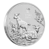 1 oz - Perth Mint Lunar Goat Silver Coin (Year 2027 - Limited Stock Available)