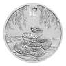 1 oz Perth Mint Lunar Snake Silver Coin