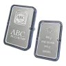 ABC 500g Silver Minted (Mirror) Bar in Capsule