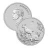 2027 1 oz Australian Silver Lunar Goat Coin - Lunar Series III