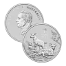 2027 Kilo Australian Silver Lunar Goat Coin - Lunar Series III