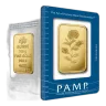 100g PAMP Rosa Investment Gold Bar