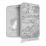 1 oz Dragon Rectangular Silver Bar