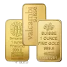 1 oz Swiss Gold Bar - Mixed Brand