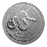Pre-Owned 2013 Australian Lunar Snake 10oz Silver Coin - VAT Free