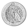 2022 GB 2oz Silver Royal Tudor Beasts Lion of England (Various condition)