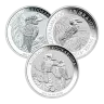 1 oz - Perth Mint Kookaburra Silver Coin - Random Dates