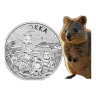 Perth Mint 2024 Australian Quokka 1oz Silver Bullion Coin in Capsule (1oz)