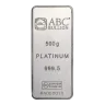 500 g ABC Platinum Minted Bar