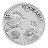 1 Kilo Silver Australia Kookaburra - BU (Random Year)