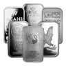 1 Oz Silver Bar (Random Brand)