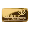 1g Gold Bar