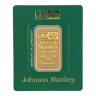 Johnson Matthey Gold Bar w/Assay Card, 1oz .9999