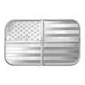 1 oz American Flag Silver Bar