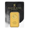 1 oz Gold Bar - Perth Mint (Black Card)