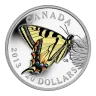 2013 $20 Butterflies of Canada: Canadian Tiger Swallowtail - Pure Silver Coin