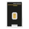 1 gram Gold Bar - Argor-Heraeus (Carded)