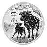 2021 Australia Year of Ox 1oz Silver Bullion Coin Perth Mint